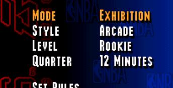 NBA Live '95 SNES Screenshot