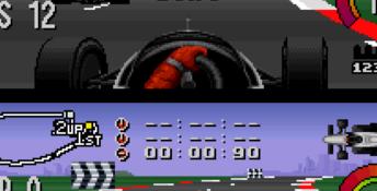 Newman Haas Indy Car Racing SNES Screenshot