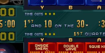 NFL Quarterback Club SNES Screenshot