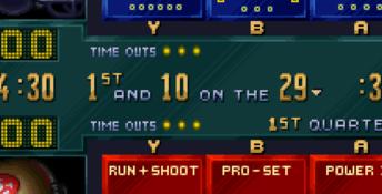 NFL Quarterback Club SNES Screenshot