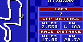 Nigel Mansell's World Championship Racing SNES Screenshot