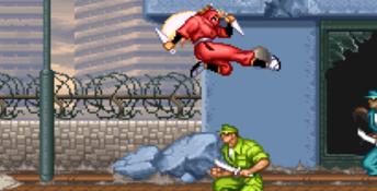 The Ninja Warriors SNES Screenshot