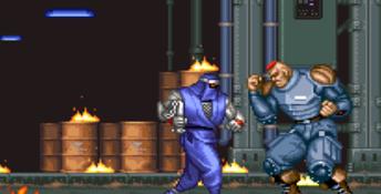 The Ninja Warriors SNES Screenshot