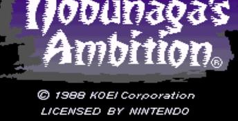 Nobunaga's Ambition SNES Screenshot