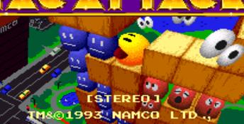 Pac Attack (1993) SNES Screenshot