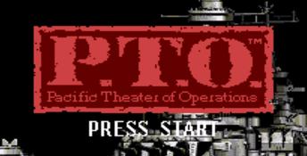 P.T.O.: Pacific Theater of Operations SNES Screenshot