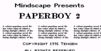 Paperboy 2 SNES Screenshot