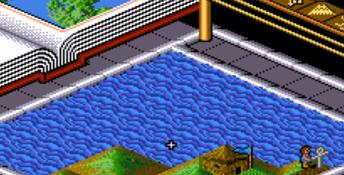 Populous SNES Screenshot