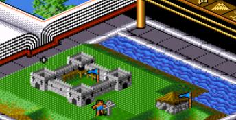 Populous SNES Screenshot