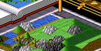 Populous SNES Screenshot
