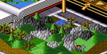 Populous SNES Screenshot