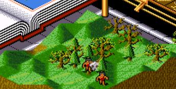Populous SNES Screenshot