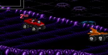 Rock 'N Roll Racing SNES Screenshot