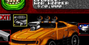 Rock 'N Roll Racing SNES Screenshot