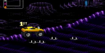 Rock 'N Roll Racing SNES Screenshot