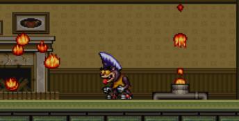 Rocky Rodent SNES Screenshot