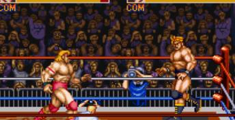 Saturday Night Slam Masters SNES Screenshot