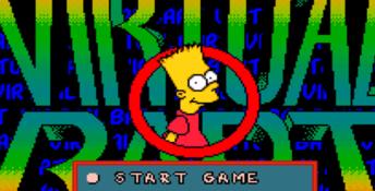 The Simpsons: Virtual Bart SNES Screenshot