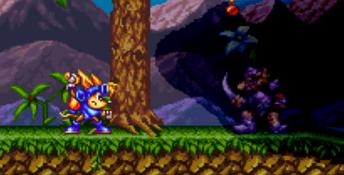Sparkster SNES Screenshot
