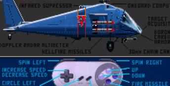 Steel Talons SNES Screenshot