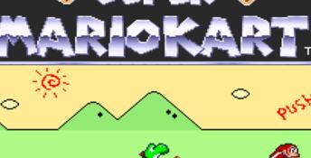 Super Mario Kart SNES Screenshot
