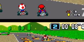 Super Mario Kart SNES Screenshot