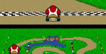 Super Mario Kart SNES Screenshot