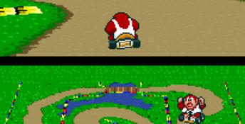 Super Mario Kart SNES Screenshot