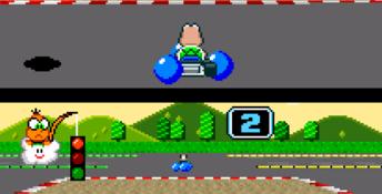 Super Mario Kart SNES Screenshot