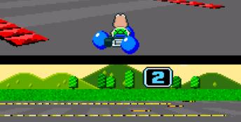 Super Mario Kart SNES Screenshot