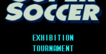 Super Soccer (1991) SNES Screenshot