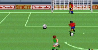Super Soccer Champ SNES Screenshot