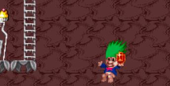 Super Troll Islands SNES Screenshot