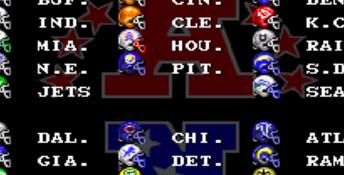 Tecmo Super Bowl SNES Screenshot