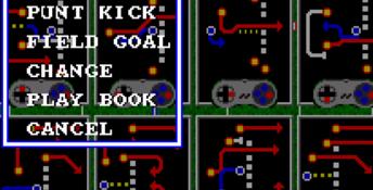 Tecmo Super Bowl SNES Screenshot
