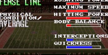 Tecmo Super Bowl 2 SNES Screenshot