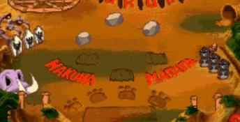 Timon & Pumbaa's Jungle Games SNES Screenshot