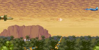 U.N. Squadron SNES Screenshot