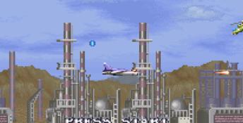 U.N. Squadron SNES Screenshot