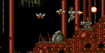 Universal Soldier SNES Screenshot