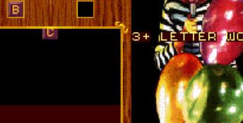 Wordtris SNES Screenshot