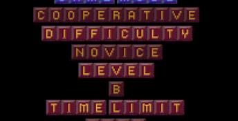 Wordtris SNES Screenshot