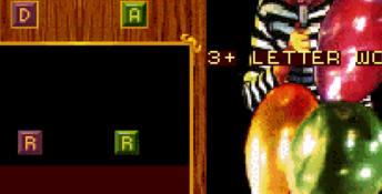Wordtris SNES Screenshot