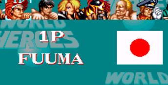 World Heroes SNES Screenshot