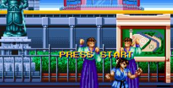 World Heroes 2 SNES Screenshot