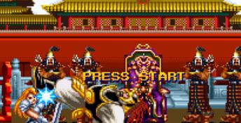 World Heroes 2 SNES Screenshot