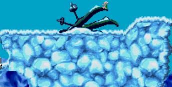 Worms SNES Screenshot