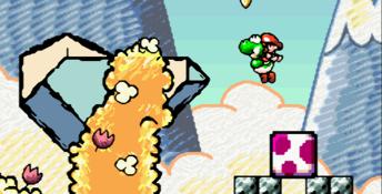 Super Mario World 2: Yoshi's Island SNES Screenshot
