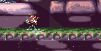 Zero the Kamikaze Squirrel SNES Screenshot