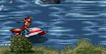 Zero the Kamikaze Squirrel SNES Screenshot
